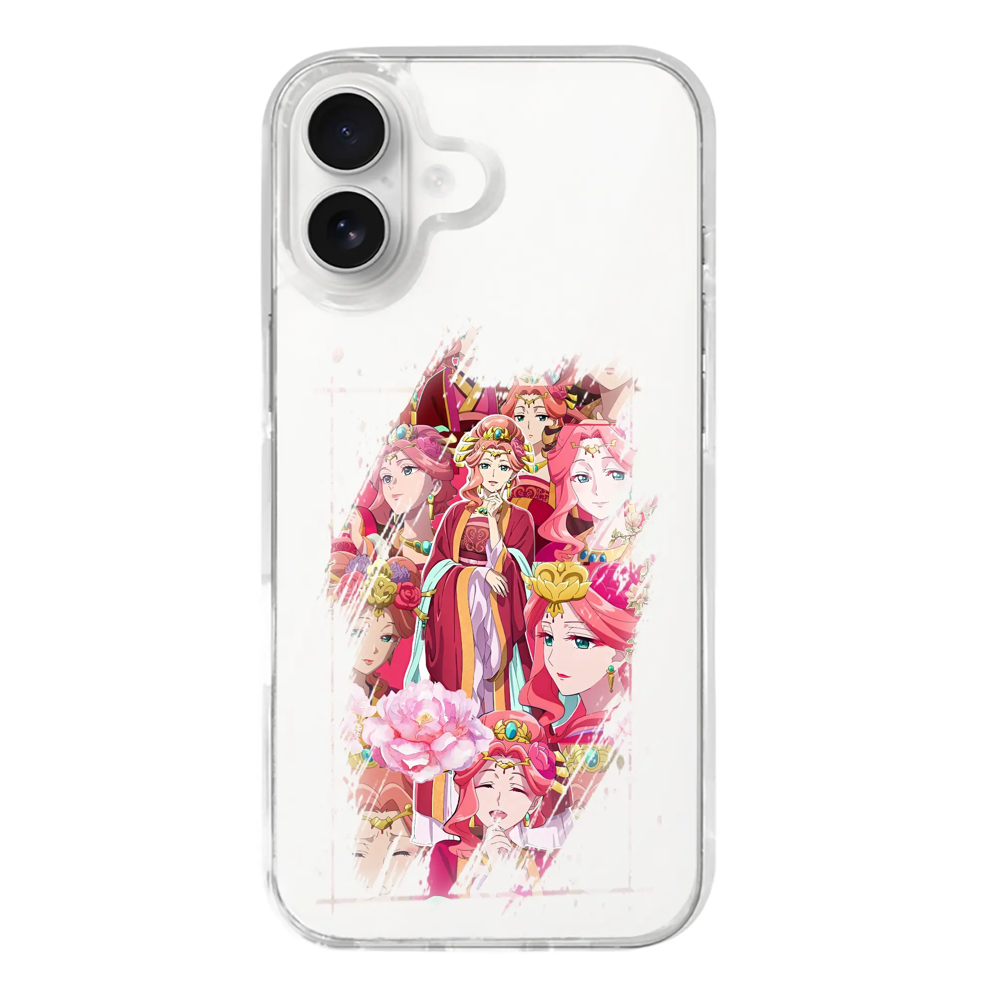 薬屋のひとりごと グッズ,玉葉妃 - iPhone 17シリーズ 透明スマホケース – 薄型・耐衝撃・精密フィット保護カバー